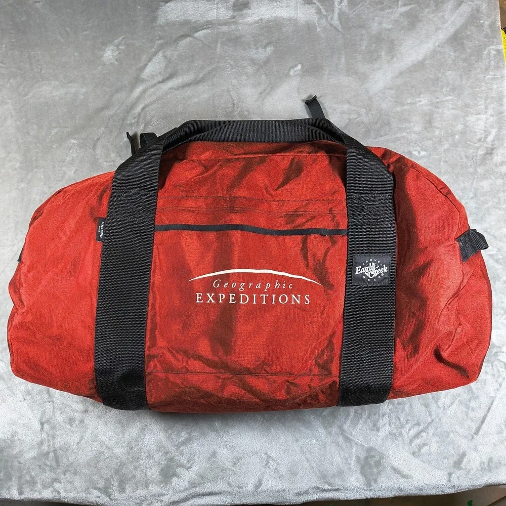 Vintage Eagle Creek Cargo Duffel Bag Large Cordura Geographic Expedition Travel